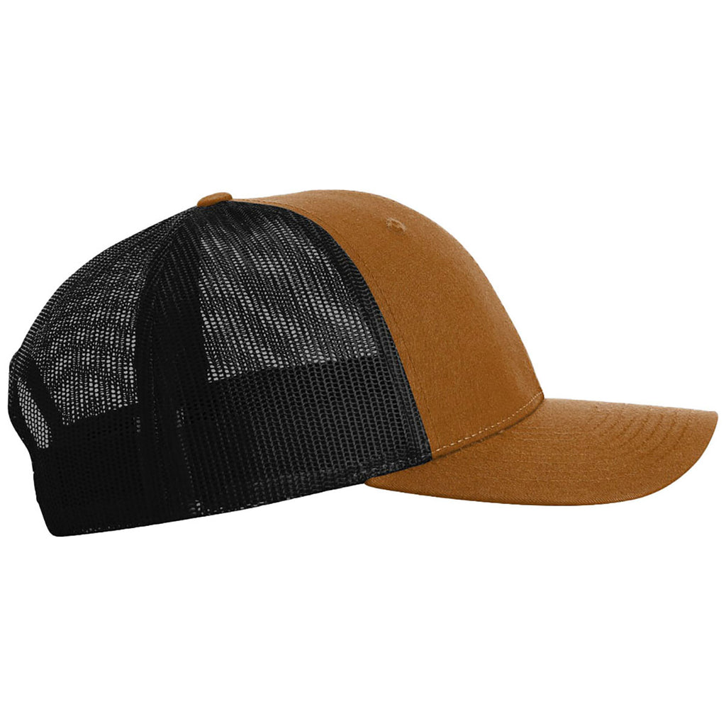 Richardson Caramel/Black Low Pro Trucker