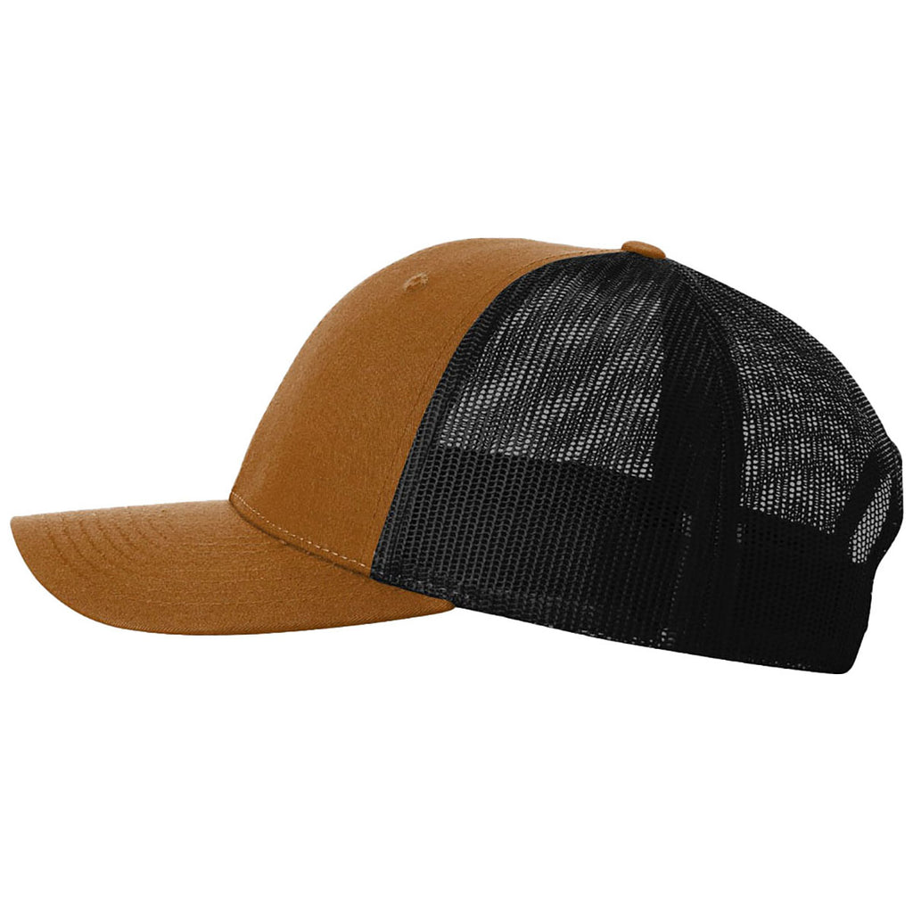 Richardson Caramel/Black Low Pro Trucker