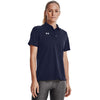 48-Hour Under Armour Women's Midnight Navy Tech Team Polo