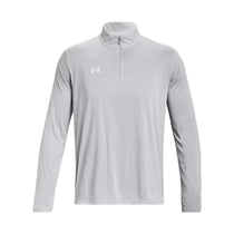 Under Armour Men's Mod Grey Light Heather Team Tech 1/4 Zip