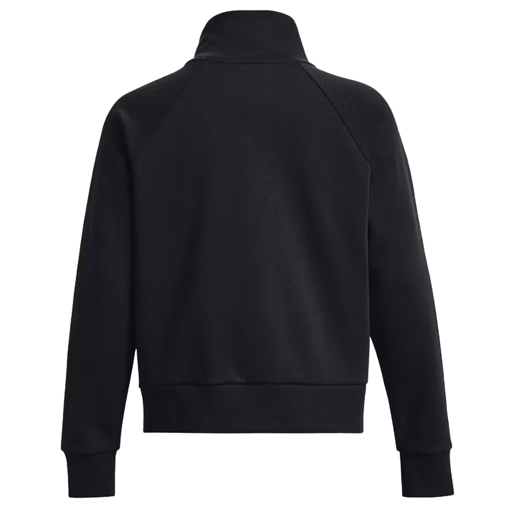 Under Armour Women's Black Rival Fleece 1/2 Zip