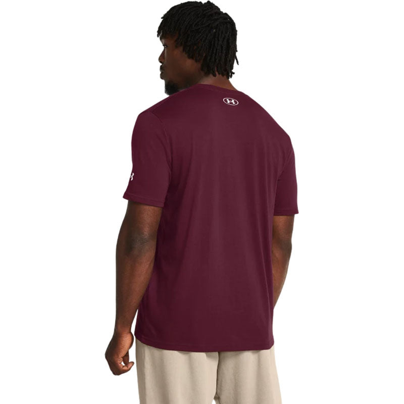 Under Armour Men's Maroon Athletics T-Shirt