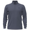 Under Armour Men's Downpour Grey/Midnight Navy/Midnight Navy Drive 1/4 Zip