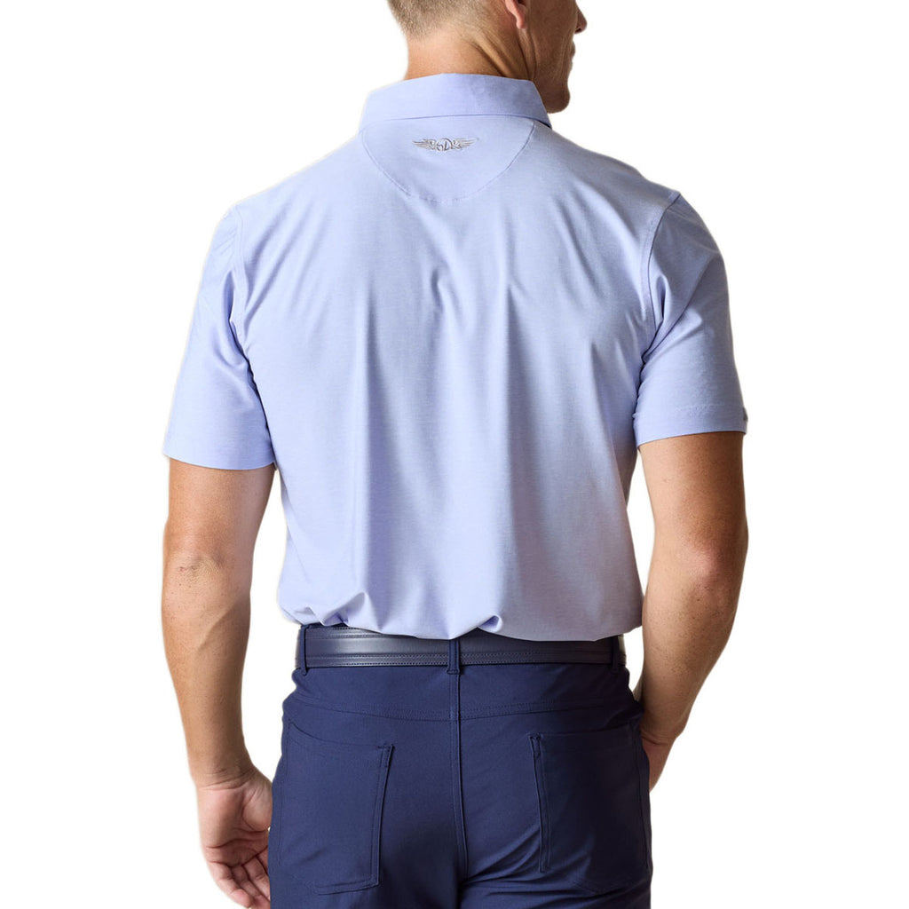 Straight Down Men's Lavender Dodge Polo