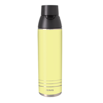 Tervis Pastel Yellow Stainless Steel Venture Bottle 26 oz. - Printed