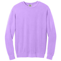 Comfort Colors Unisex Neon Violet Lightweight Crewneck Sweatshirt