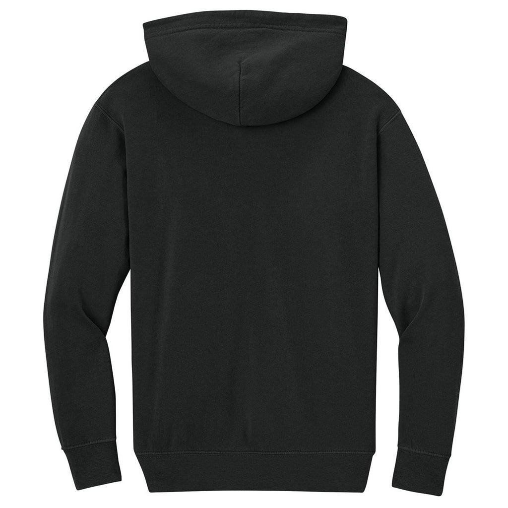 Comfort Colors Youth Black Lightweight Hooded Sweatshirt