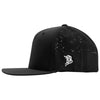 Branded Bills Black Bare Flat Performance Cap