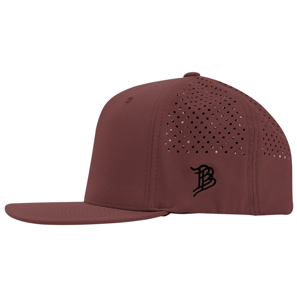 Branded Bills Maroon Bare Flat Performance Cap