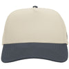 Branded Bills Beige with Navy Bare Curved Two-Tone Canvas Cap
