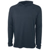 Charles River Unisex Navy Heather Cayak Lightweight Stretch Hoodie