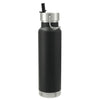 Leed's Black Thor Copper Vacuum Insulated Bottle 25oz Straw Lid