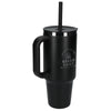 Hydro Flask Black All Around Travel Tumbler 40oz with Straw