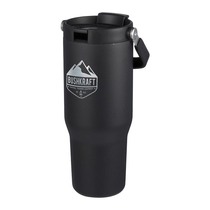 Leed's Black Carnival Recycled Sip Or Swig Tumbler 30oz