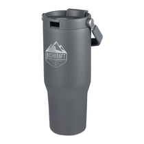 Leed's Grey Carnival Recycled Sip Or Swig Tumbler 30oz