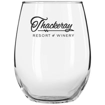 Libbey Clear Stemless Wine Glass 15Oz