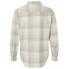 Columbia Men's Dark Stone Multi Buffalo Check Cornell Woods Flannel Shirt