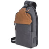 SCX Design Charcoal Sling Pack with USB Port