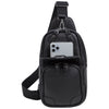 KAPSTON Black Natisino Recycled PU Sling Pack