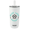 48-Hour CamelBak White Straw Tumbler 20oz