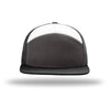 Richardson Charcoal/Black/White 7-Panel Trucker