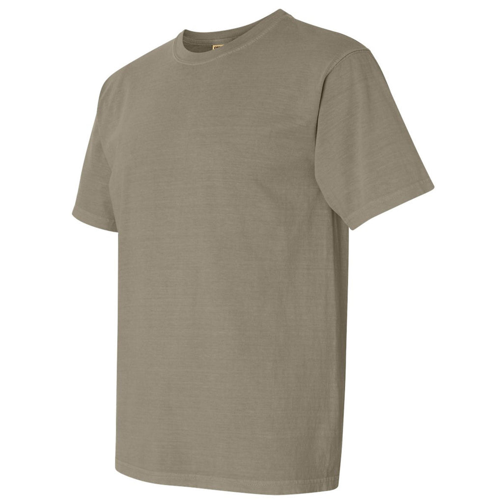 Comfort Colors Unisex Khaki Garment-Dyed Heavyweight T-Shirt