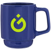 ETS Express Royal Blue Olly 16oz Stackable Ceramic Mug