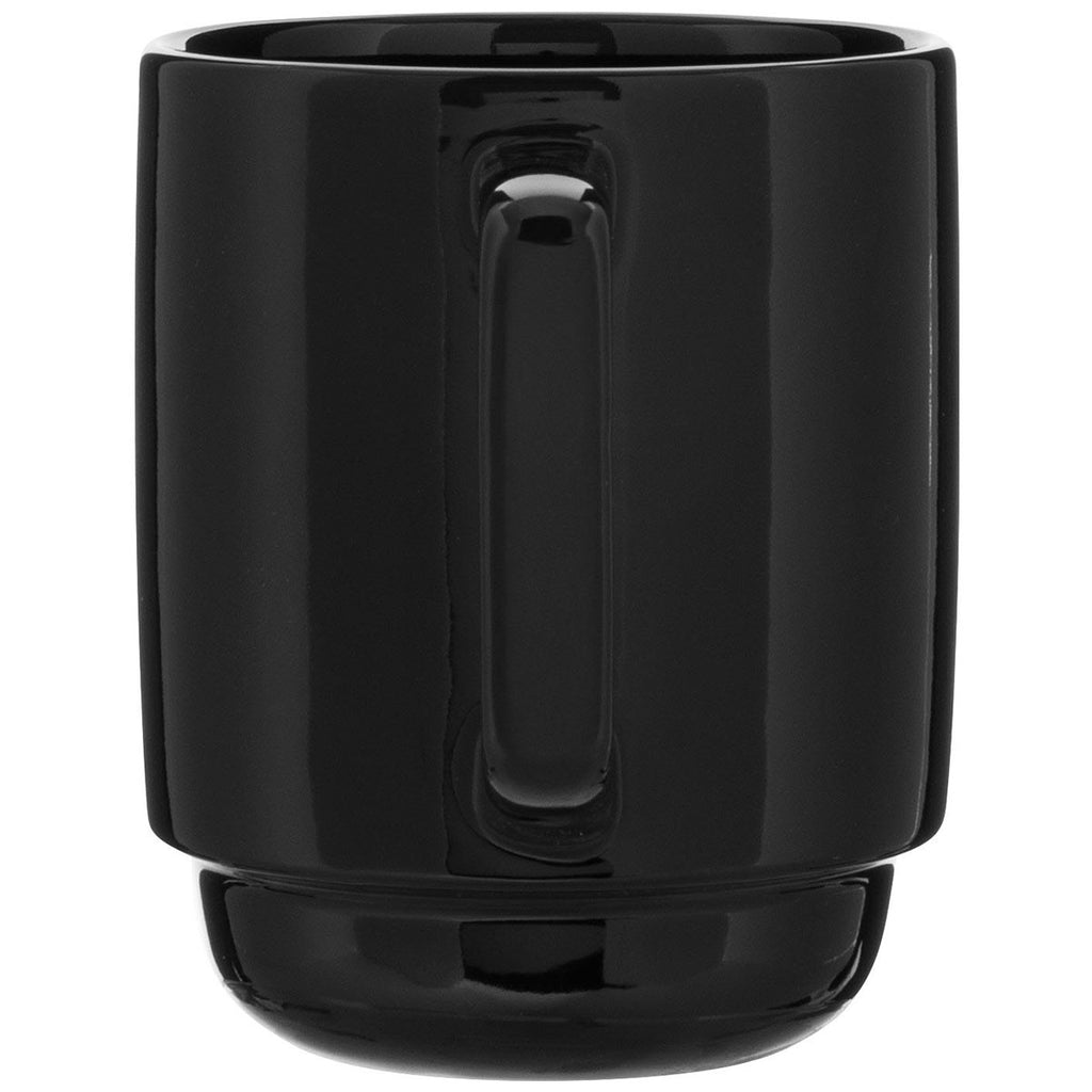 ETS Express Black Olly 16oz Stackable Ceramic Mug