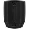 ETS Express Black Olly 16oz Stackable Ceramic Mug