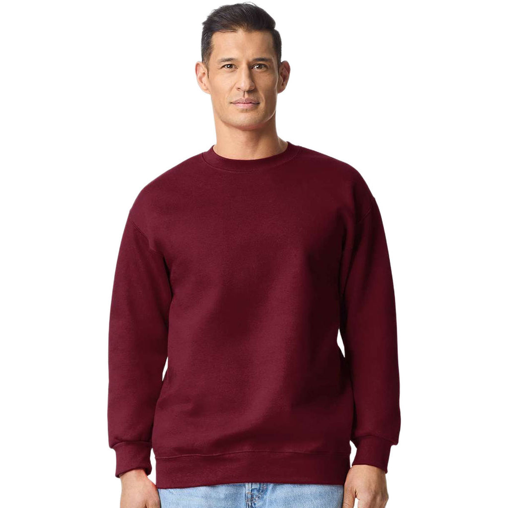 Gildan Unisex Garnet Hammer Maxweight Crewneck Sweatshirt