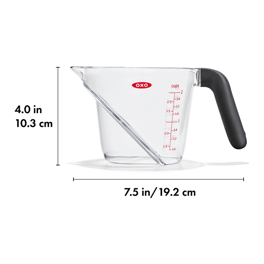 OXO Clear 2-Cup Angled Measuring Cup