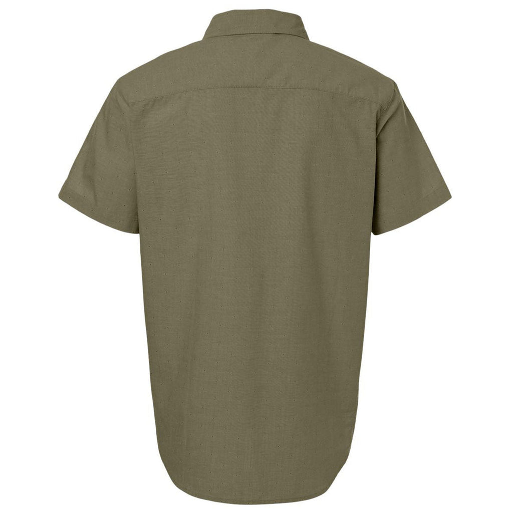 Columbia Men's Stone Green Rapid Rivers Novelty Short Sleeve Shirt