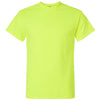 Gildan Men's Safety Green Ultra Cotton 6 oz. T-Shirt