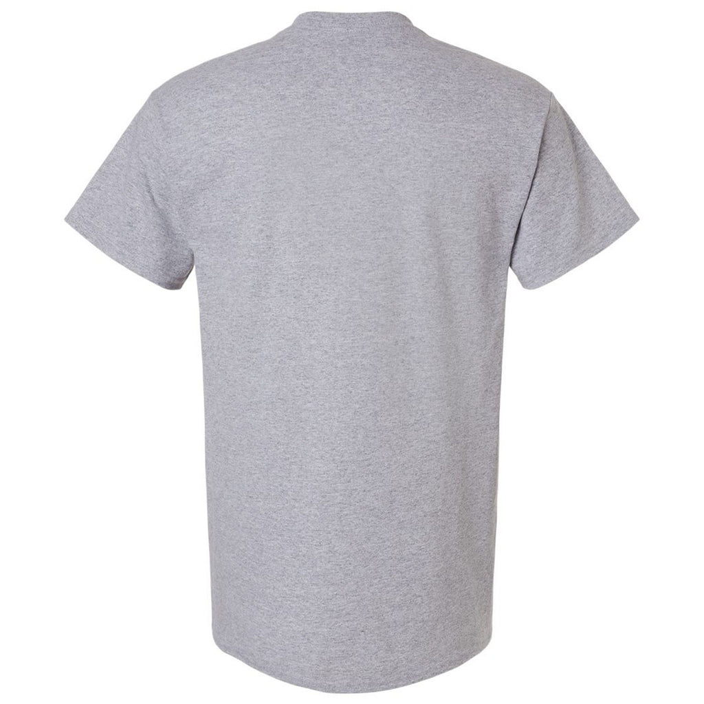 Gildan Men's Sport Grey Ultra Cotton 6 oz. T-Shirt