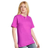 American Apparel Unisex Super Pink Fine Jersey Short-Sleeve T-Shirt