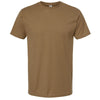 Tultex Unisex Desert Brown Fine Jersey T-Shirt