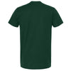 Tultex Unisex Forest Green Fine Jersey T-Shirt