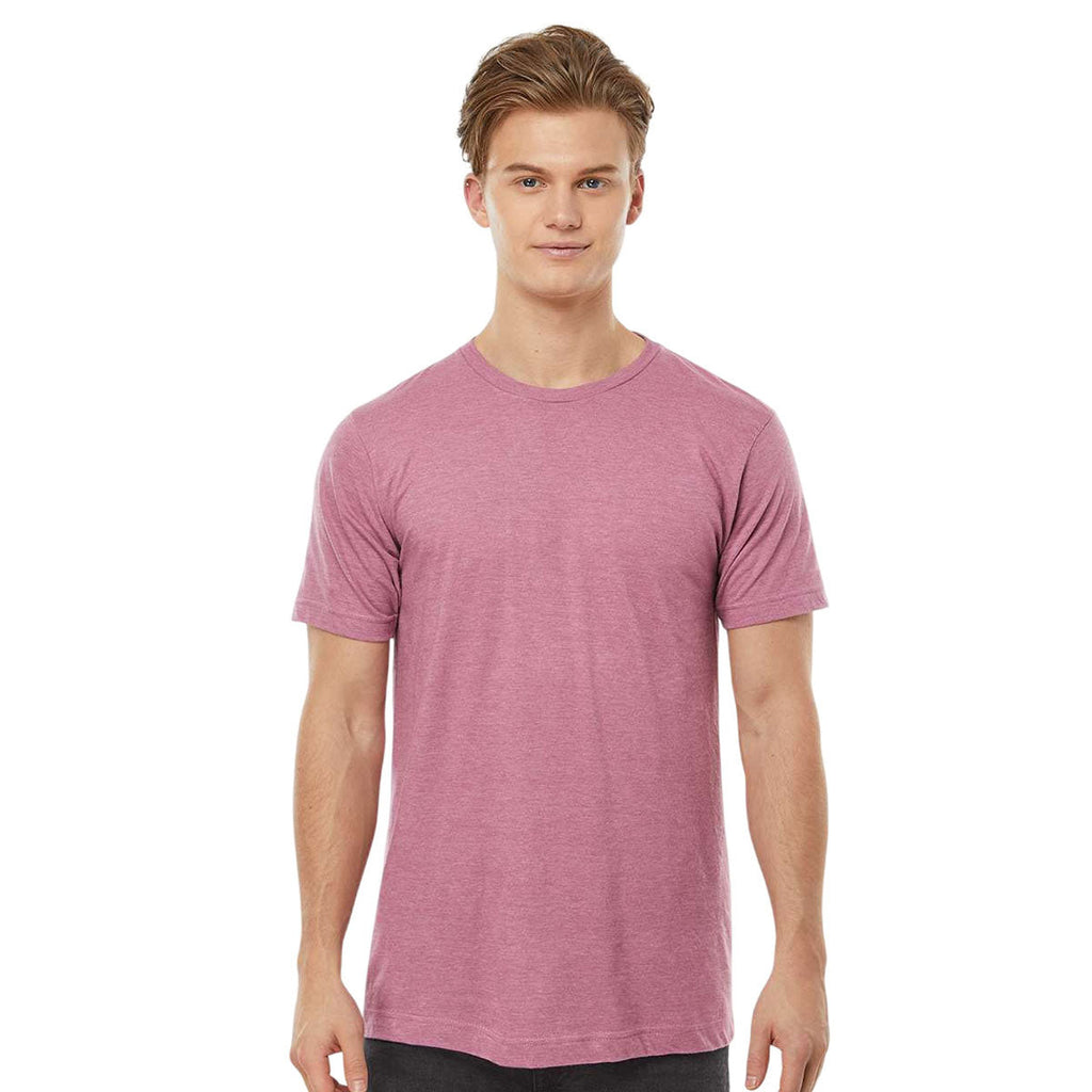 Tultex Unisex Heather Cassis Fine Jersey T-Shirt