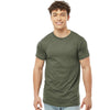 Tultex Unisex Heather Military Green Fine Jersey T-Shirt