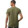 Tultex Unisex Military Green Fine Jersey T-Shirt