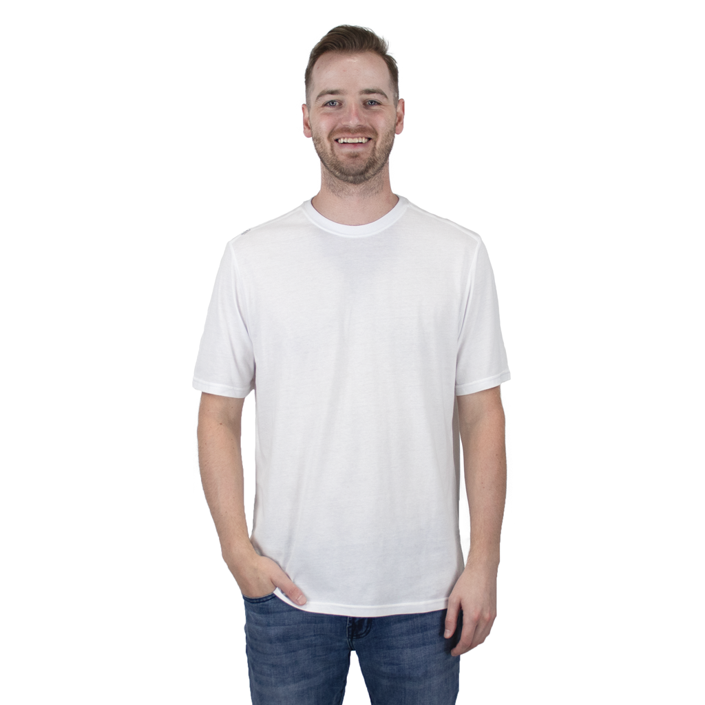 48-Hour Zusa Men's White Tamarac Tee