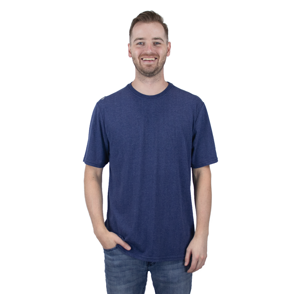 48-Hour Zusa Men's True Navy Heather Tamarac Tee