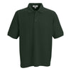 Vantage Men's Dark Forest Soft-Blend Double-Tuck Pique Polo