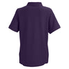 Vantage Women's Purple Soft-Blend Double-Tuck Pique Polo