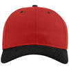 Richardson Red/Red/Black Pro Twill Snapback