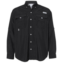 Columbia Men's Black PFG Bahama Long Sleeve Shirt