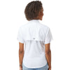 Columbia Women's White PFG Tamiami Short Sleeve Shirt