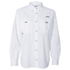 Columbia Women's White PFG Bahama Long Sleeve Shirt