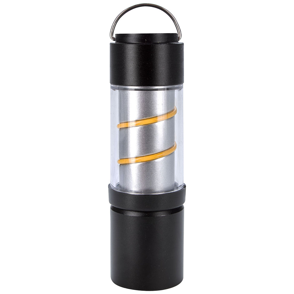 Koozie Group Yellow Illumi-Swirl Lantern Flashlight