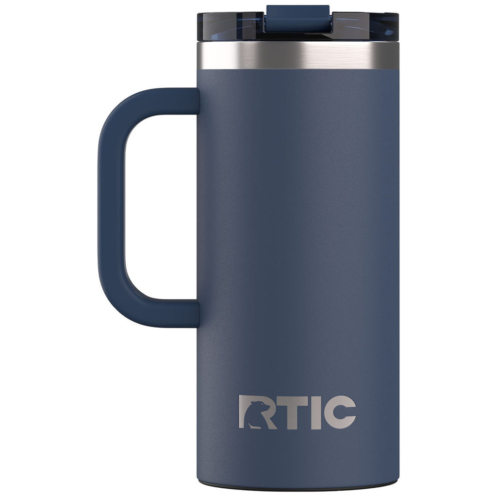 RTIC Navy 16oz Road Trip Travel Mug